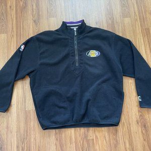 Los Angeles Lakers NBA BASKETBALL VINTAGE STARTER 1990s Size XL Sweatshirt!